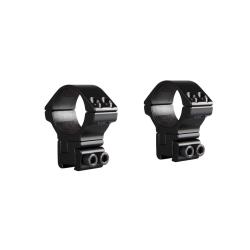 Colliers &agrave; &eacute;l&eacute;vation r&eacute;glable Hawke 30 mm - Haut - 9-11 mm