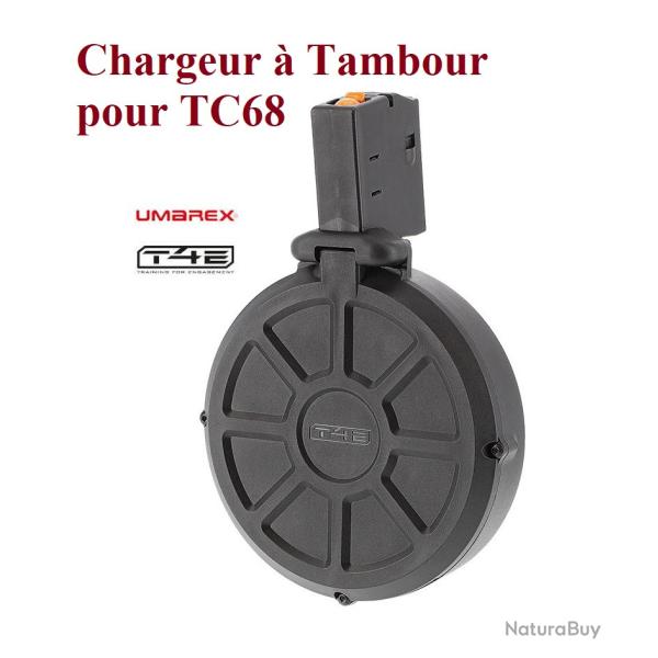 Chargeur � Tambour 40 coups pour TC68  Cal 68
