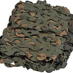 FILET CAMOUFLAGE CAMOSYSTEMS GAMME PREMIUM 3 X 2,4M MARRON/VERT 1� SANS PRIX DE RESERVE