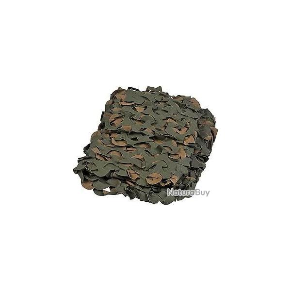 FILET CAMOUFLAGE CAMOSYSTEMS GAMME PREMIUM 3 X 2,4M MARRON/VERT 1� SANS PRIX DE RESERVE