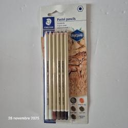 crayons pastel Staedtler Lumograph pastel sont id&eacute;aux pour des travaux