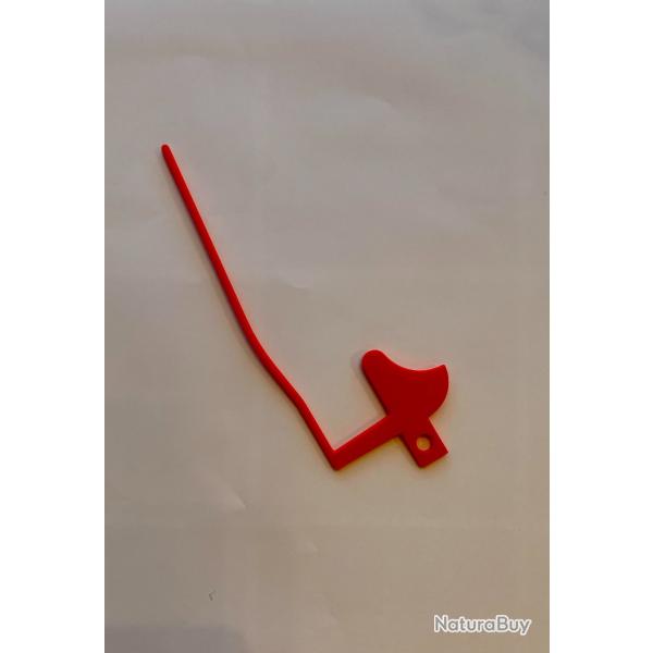 Prix d�part 1 � Drapeau de chambre vide ORANGE - .22 � .30-06 - 1 pi�ce