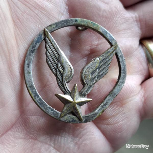 INSIGNE DE BERET ALAT ( ANCIEN -  DRAGO ROMAINVILLE )