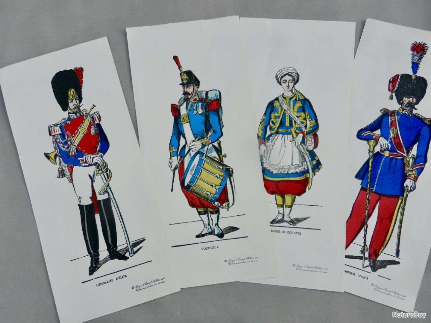 Image d'Épinal Le tambour major - Collection
