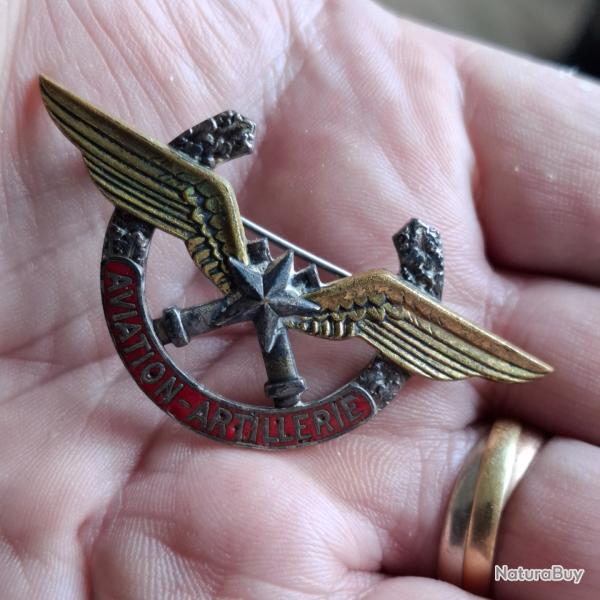 INSIGNE AVIATION ARTILLERIE CPOA ALAT