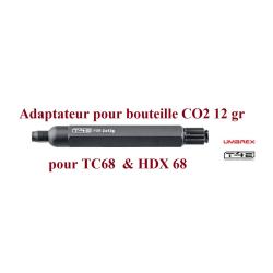 Adaptateur pour 2 bouteilles CO2 de 12 gr  pour TC68 & HDX68