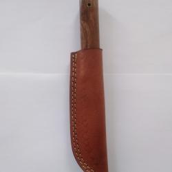 Couteau de chasse Bushcraft Survie &agrave; lame fixe