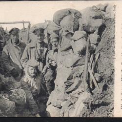 CPA - La Guerre 1914-15-  Tranch&eacute;es allemands 1er ligne avant Vise Paris 414 - N&deg;7459