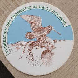 Autocollant chasse, f&eacute;d&eacute;ration des chasseurs, collector , gibier de montagne