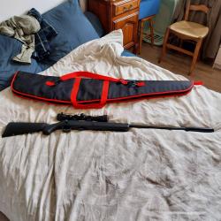 Carabine NR 15 22lr + lunette + silencieux + housse.