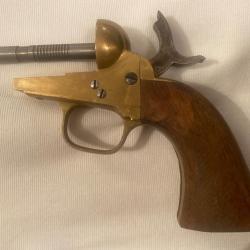 Lot pi&egrave;ces d&eacute;tach&eacute;es pocket Police 1862   palmetto  cal.36