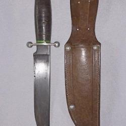 Couteau Chantier Jeunesse Fran&ccedil;ais SABATIER JEUNE ann&eacute;es 40