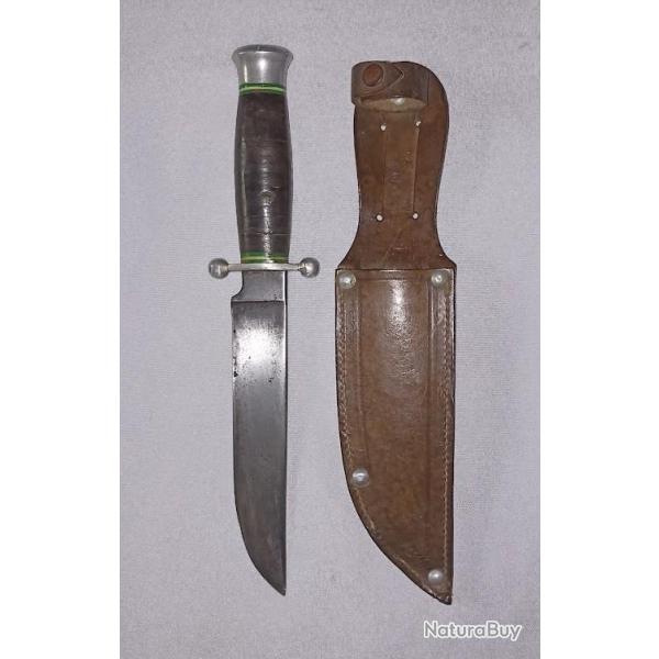 Couteau Chantier Jeunesse Fran�ais SABATIER JEUNE ann�es 40