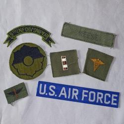 Insignes patch US Army guerre Viet Nam ann&eacute;es 60/70
