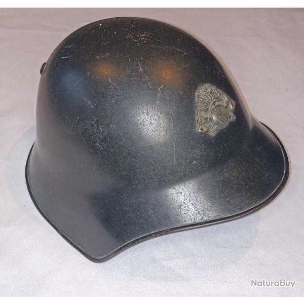 Casque Pompier Suisse mod�le 1918