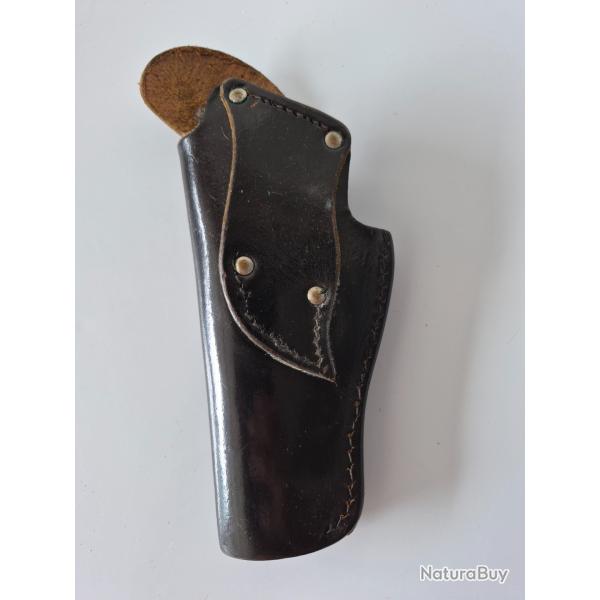 �tui ceinture cuir pistole