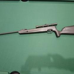 Carabine a plomb 19,9 joules 4,5mm +lunette 4x20