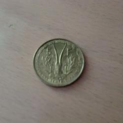 monnaie afrique occidentale fran&ccedil;aise  5 francs  1956