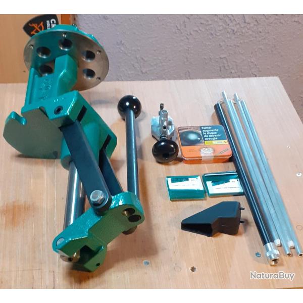 PRESSE RCBS turret A TOURELLE INTERCHANGEABLE