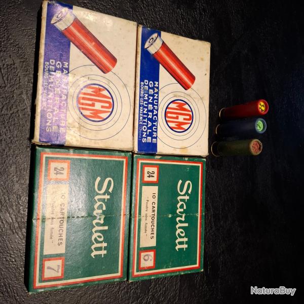 Cartouches calibre 24