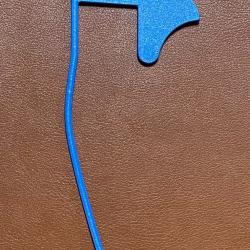 Prix d&eacute;part 1 � Drapeau de chambre vide BLEU - .22 &agrave; .30-06 - 1 pi&egrave;ce