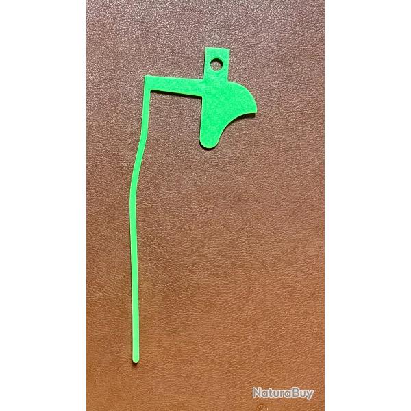 Prix d�part 1 � Drapeau de chambre vide VERT - .22 � .30-06 - 1 pi�ce