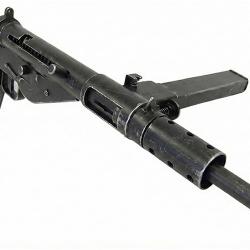 R&eacute;plique Denix du pistolet mitrailleur Sten MKII aspect vieilli