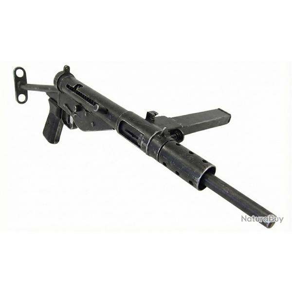 R�plique Denix du pistolet mitrailleur Sten MKII aspect vieilli