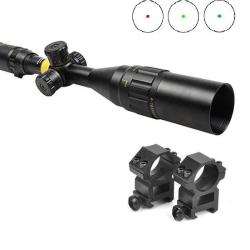 LUNETTE 4-16 X 44 OEYS ILLUMINATION ROUGE ET VERTE AVEC MONTAGE
