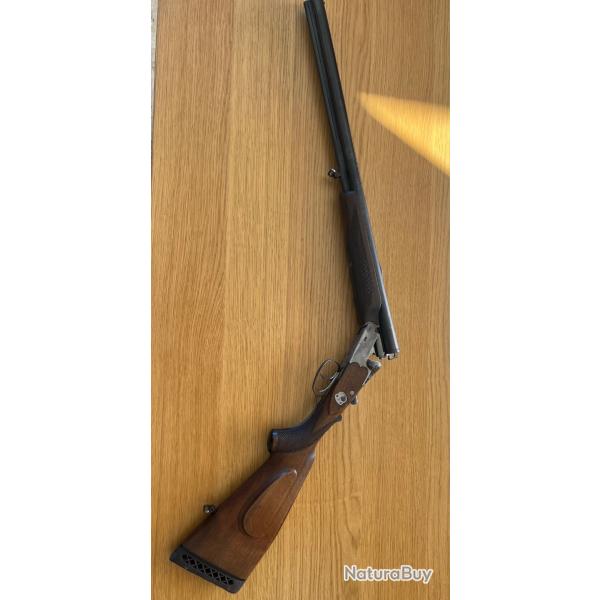 Drilling Sauer et John 12/70 7/65R avec lunette Schmidt et Bender