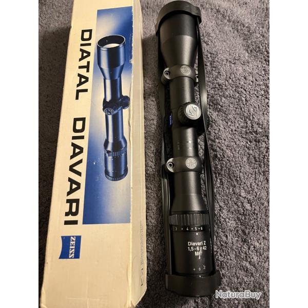 Lunette zeiss 1,5/6x42 Diatal Diavari
