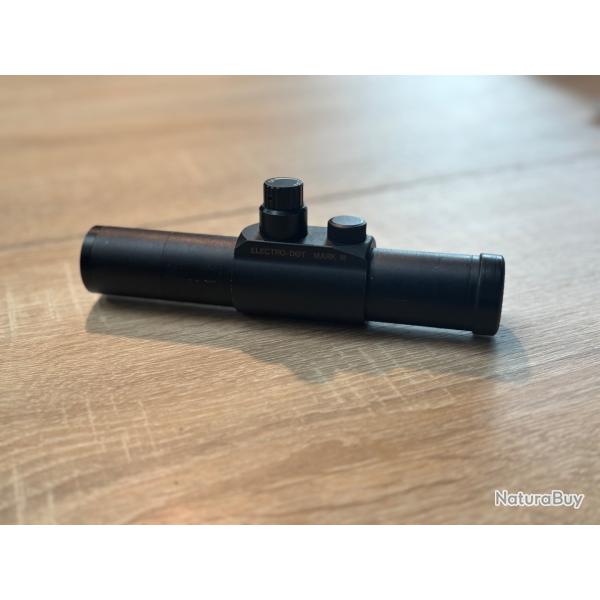 Occasion viseur point rouge panoramique ELECTRO DOT mark III fonctionnel pile 2032 aux enchere