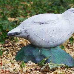 Cible 3D Natur Foam lagop&egrave;de muet