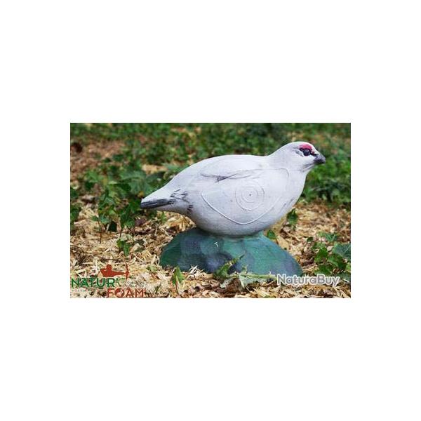 Cible 3D Natur Foam lagop�de muet