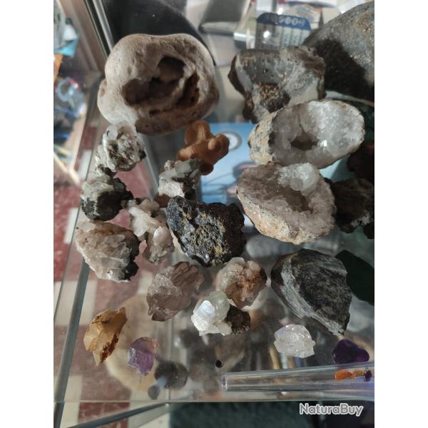 Lot de pierres semi pr�cieuse