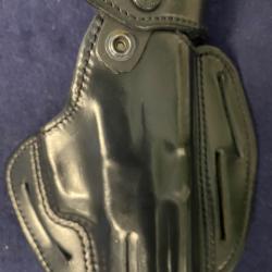 Holster GK cuir noir droitier pour SIG P226