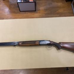 FUSIL SUPERPOSE MAUSER MODELE CONTEST A CONTRE PLATINE 12/70 71 cm 1/2 ET FULL