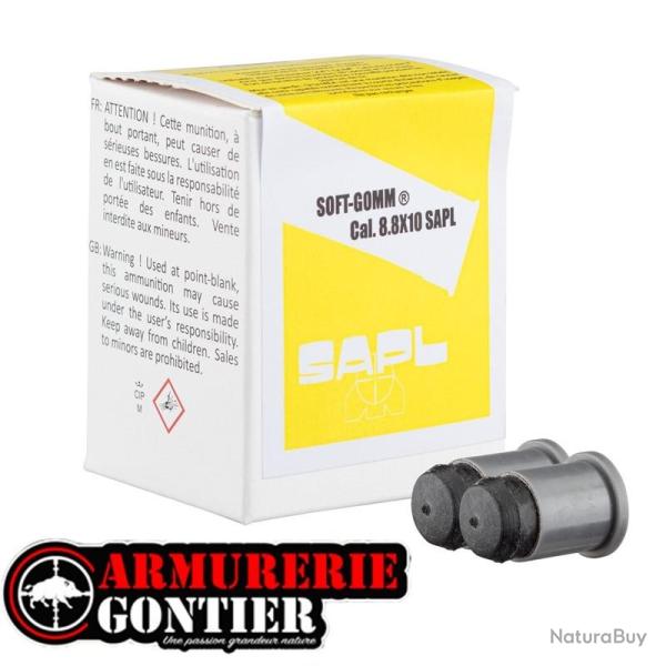 Cartouches d'entra�nement all�g�es SAPL cal. 8,8 x 10