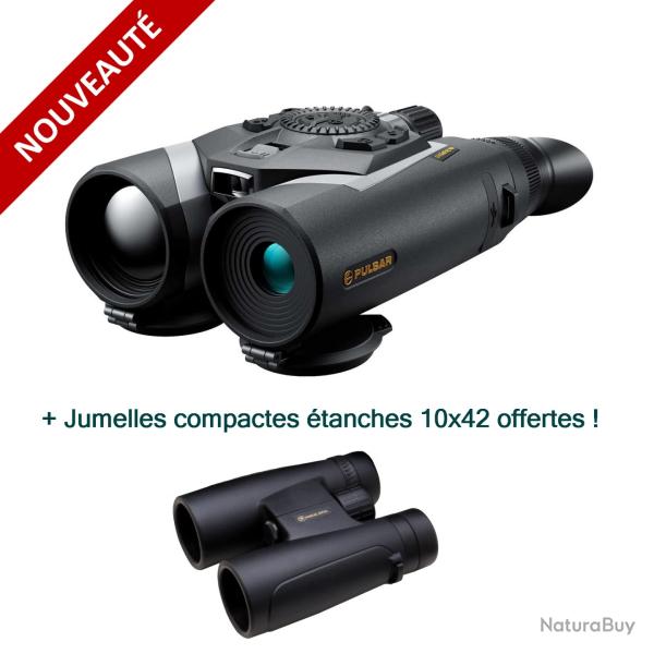 Jumelles thermiques PULSAR SYMBION LRF DXT50 - Ultra haute d�finition + Jumelles 10x42 offertes !