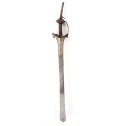 SABRE INDIEN FIRANGI KHANDA XIX&egrave;