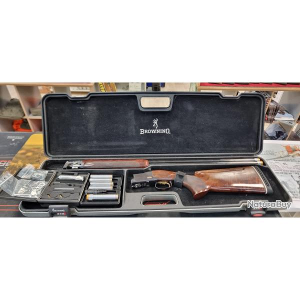 Fusil superpos� Browning B725 pro trap cal 12/76 can 76 cm busc r�glable