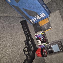 TR68 pack pret &agrave; tirer. Munitions rub 68 devastator 68 2 boites x10 cartouches CO2 Red Dot victopics