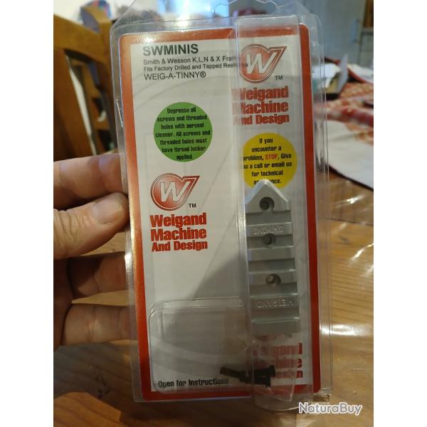 Rail picatinny revolver