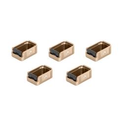 Kit 5x Pad Easy on &agrave; d&eacute;verrouillage rapide +2 coups - TONI SYSTEM sable