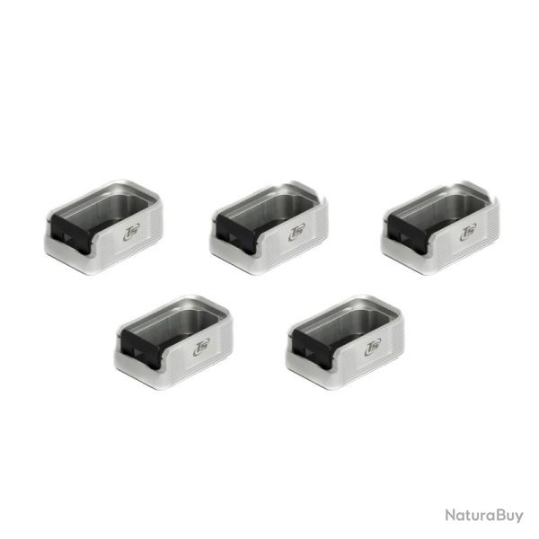 Kit 5x Pad Easy on � d�verrouillage rapide +2 coups - TONI SYSTEM gris