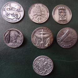 Insignes m&eacute;tal de la Marine Nationale