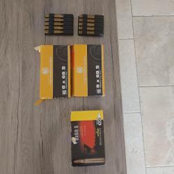 Lot de 53 balles calibre 8x68s