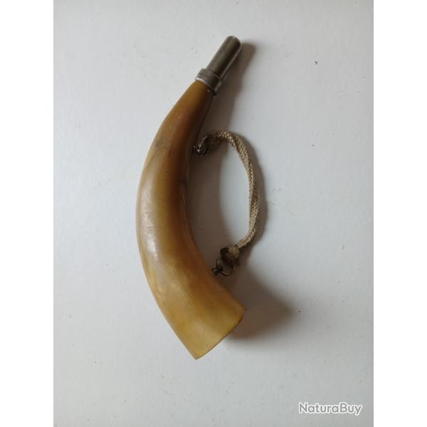 Corne de chasse de battue en corne
