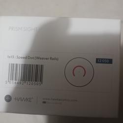 Point rouge hawke 1x15 speed dot