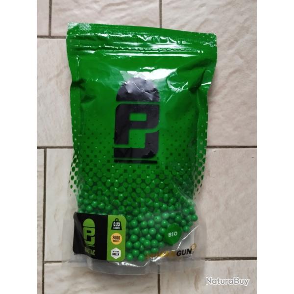 Billes Bio BiotacPJ - Vertes - 0.23g